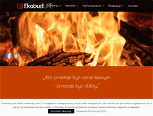 Tablet Screenshot of ekobudlife.pl